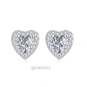 Stunning Silver Heart Earrings