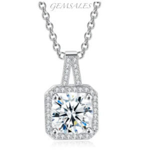 Brilliant Cut Diamond Necklace
