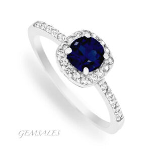 Royal Blue Sapphire Ring