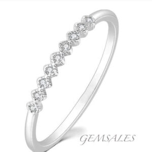 Eternity Band Stacking Ring