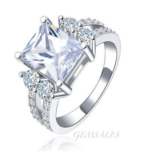 Emerald Cut Diamond Ring