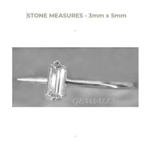 Baguette Diamond Ring